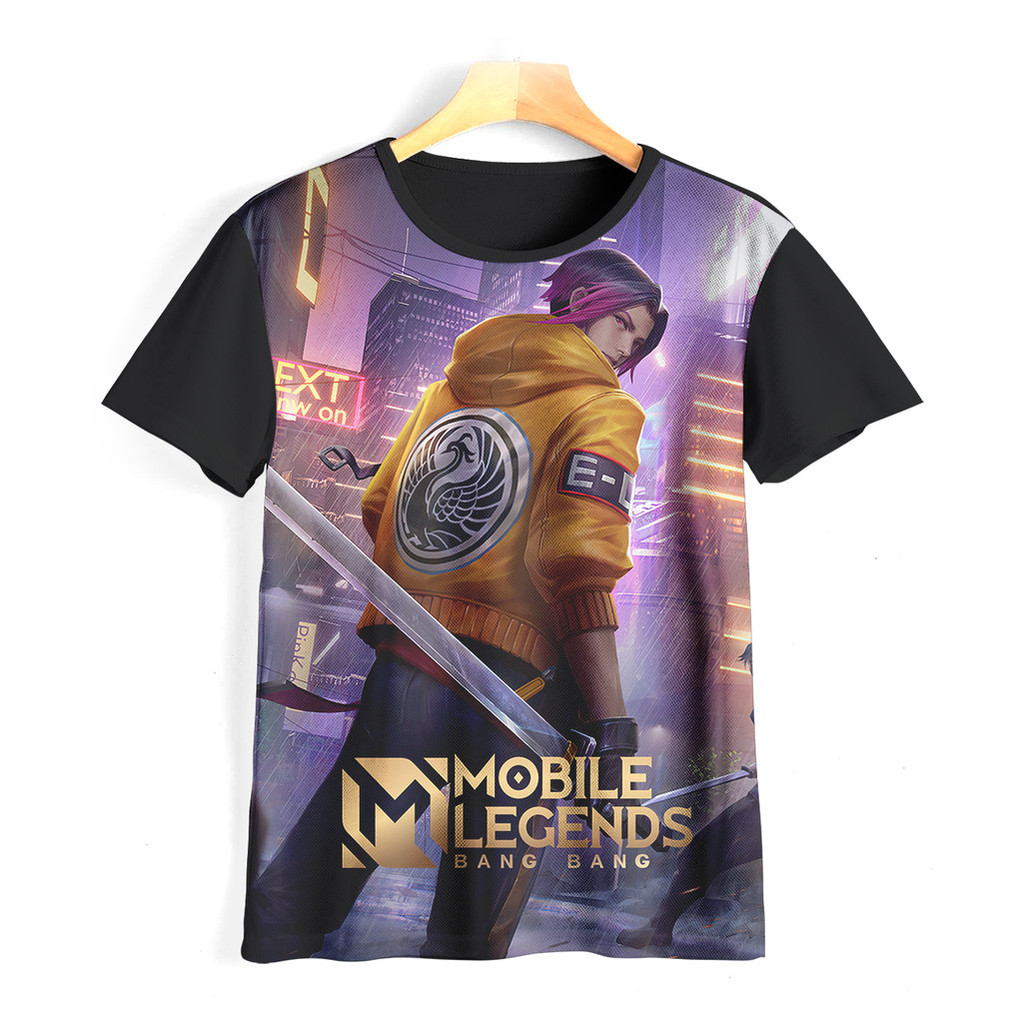 Kaos Mobile Legends Keren dan Adem | Kaos Ling Mobile Legends Anak & Dewasa | 23SML Skin Mobile Lege