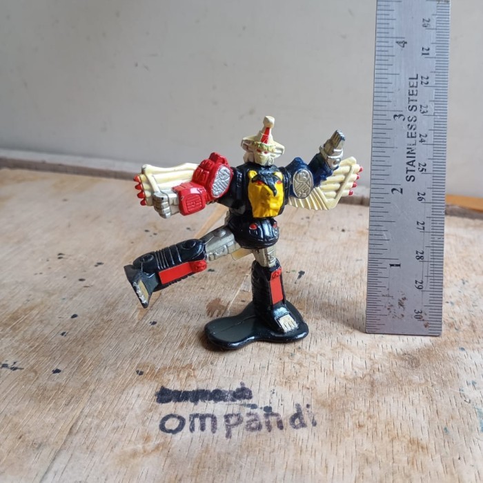 ZS34 mainan robot mini ninja megazord bandai