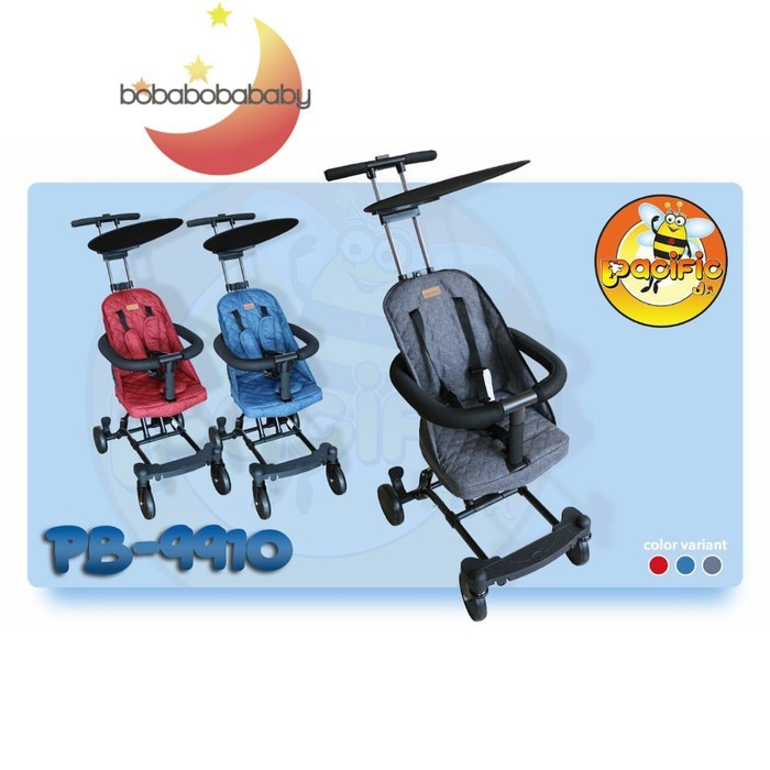 ZAHEERA - KERETA BAYI PACIFIC PB9910 6-36 BULAN CABIN SIZE STROLLER & TRIKE