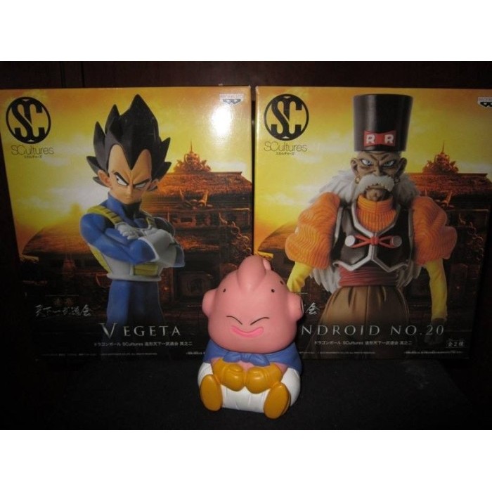 Dragon Ball Scultures Tenkaichi Budoukai 2 Vegeta Android 20 set 2