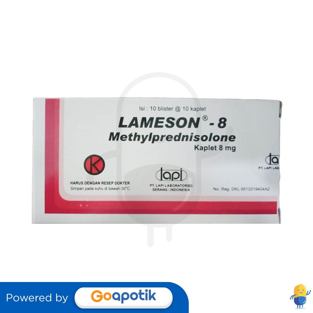 Lameson 8 Mg Box 100 Tablet