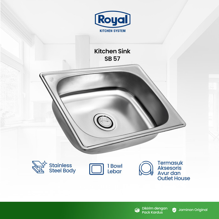 Royal Kitchen Sink SB 57 | Bak Cuci Piring