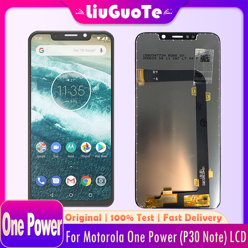 6.2" For Motorola Moto One Power XT1942-1 XT1942-2 LCD Display Touch Screen Digitizer Assembly For M