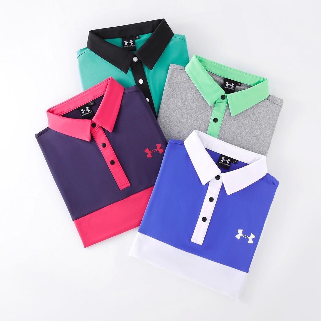 Polo Shirt Baju Pria Golf Polyester basic 2 colour 506