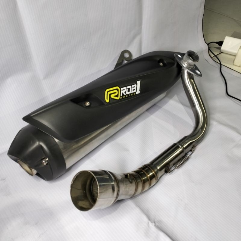 KNALPOT RACING ROB 1 NMAX LEXI AEROX PCX VARIO BEAT SCOOPYcorps