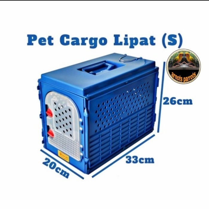 BOX FREE FLY PORTABLE PET CARGO BURUNG PARROT FF