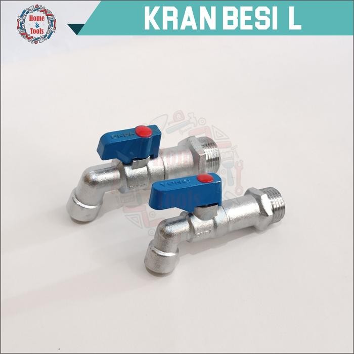 Kran Besi L Onda / Kran Besi L Kanan Kiri / Kran Lurus Sudut / Kran Besi Pendek