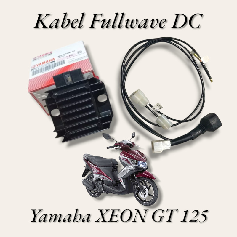 KABEL FULLWAVE DC YAMAHA XEON GT 125 KIPROK NMAX SOKET KABEL FULLWAVE DC YAMAHA XEON GT 125