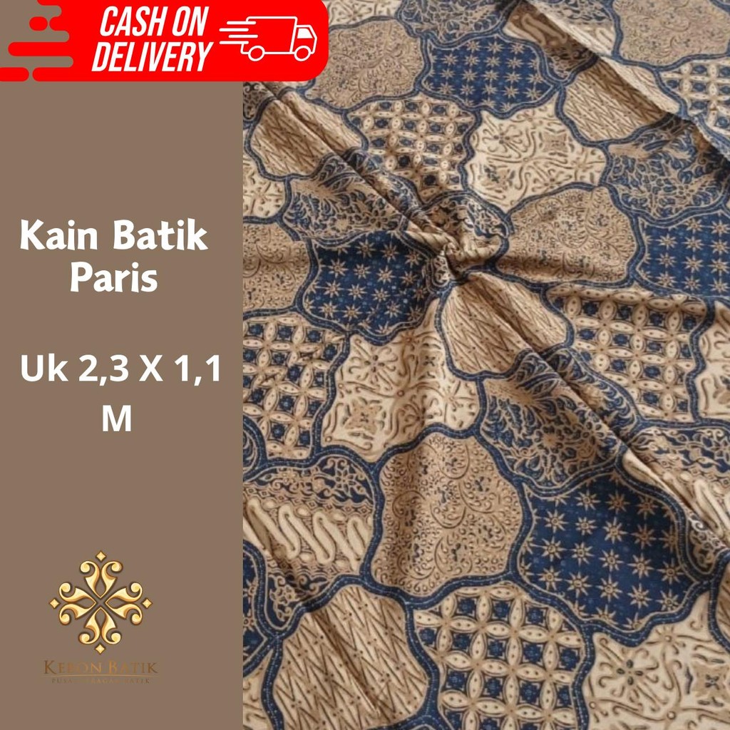 Kain Batik Sogan Paris Bahan Rok lilit Bisa COD Jarik Batik LIlit 2505160002