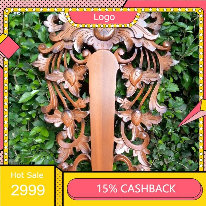 Blawong keris, hiasan dinding, tempat keris KRS3