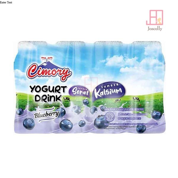 

JOSCELLY.ID CIMORY Yogurt Botol 65 ml - Blueberry | 1 pack ( isi 5 pcs )