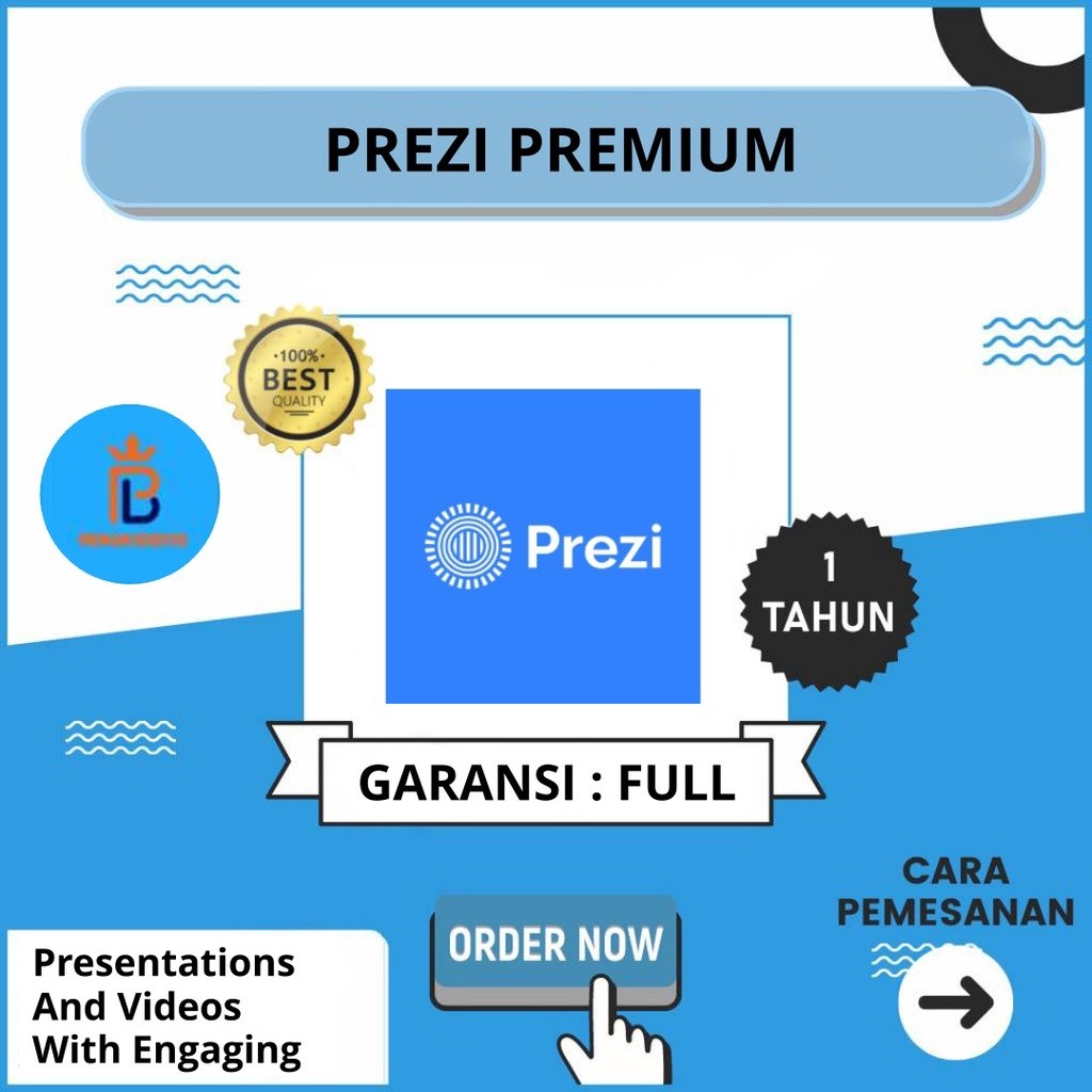 Prezi Premium Murah Bergaransi 12 Bulan - Presentations And Videos With Engaging