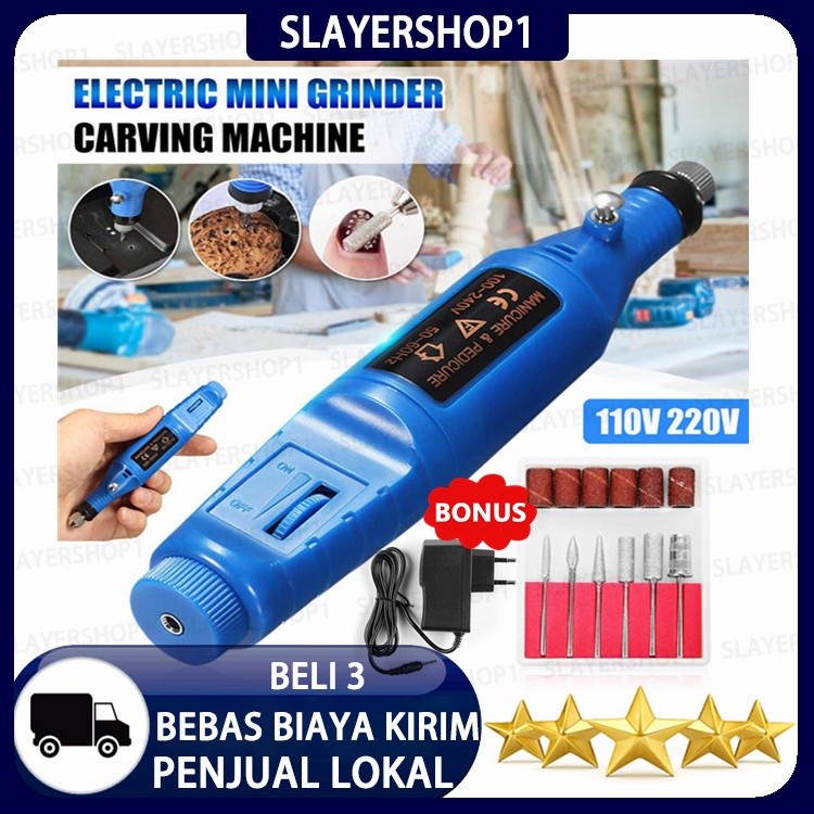 Mesin Bor Gerinda Mini Drill IC EMMC/Set Mini Grinder/Alat Ukir Grafir PCB Bor Mini