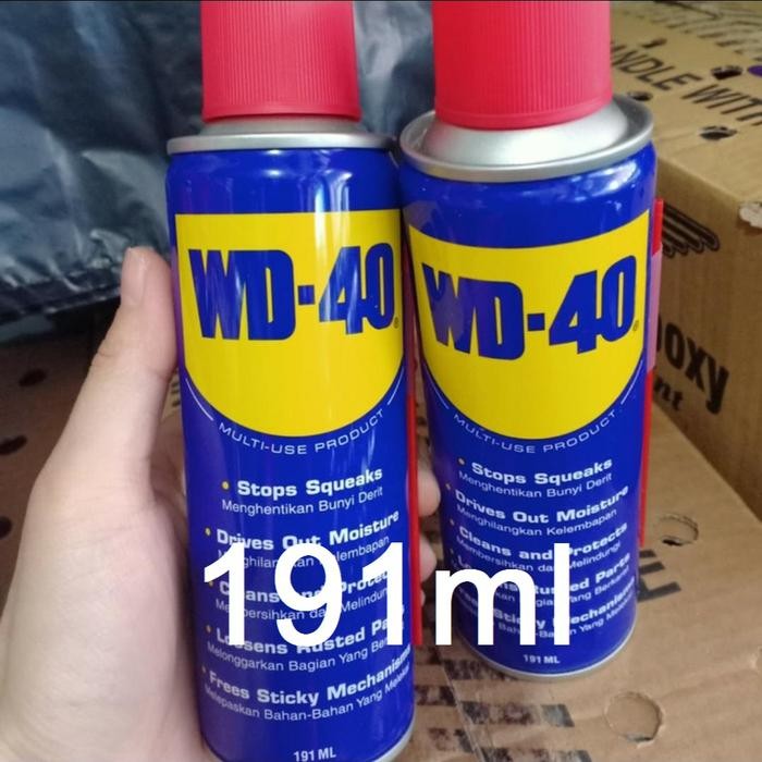 WD40 WD 40 Pelumas 120 ml Lubricant 120ml Anti Karat WD-40 - 191ml