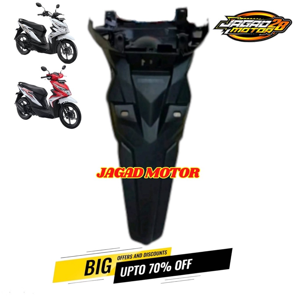 spakbor belakang Honda all new Beat ESP 2016-2019 - slebor belakang motor Honda Beat new Beat Street