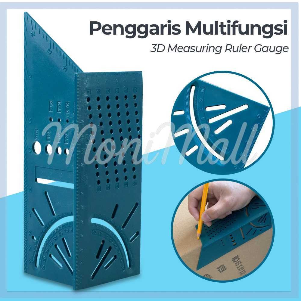 

DIDIHOU Penggaris Mark Line Measuring Gauge T-Type Ruler 90 Degree - M141426