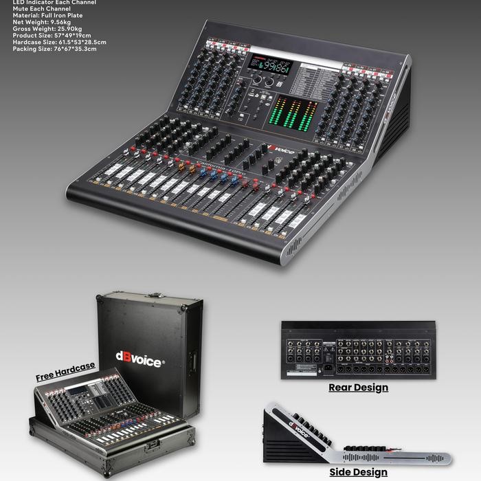 Mixer Dbvoice CALIFORNIA 10PRO Original 10Channel Db Voice California10 CALIFORNIA-10PRO