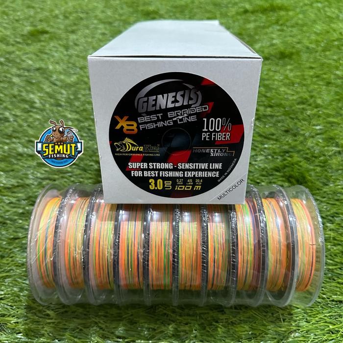 PE DURAKING GENESIS X8 CONNECTING 100M - PE 3 0.27mm