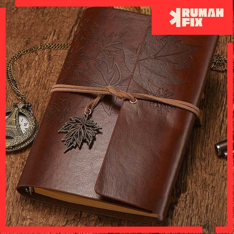 

Notebook Kulit Vintage Maple Binder Elegant