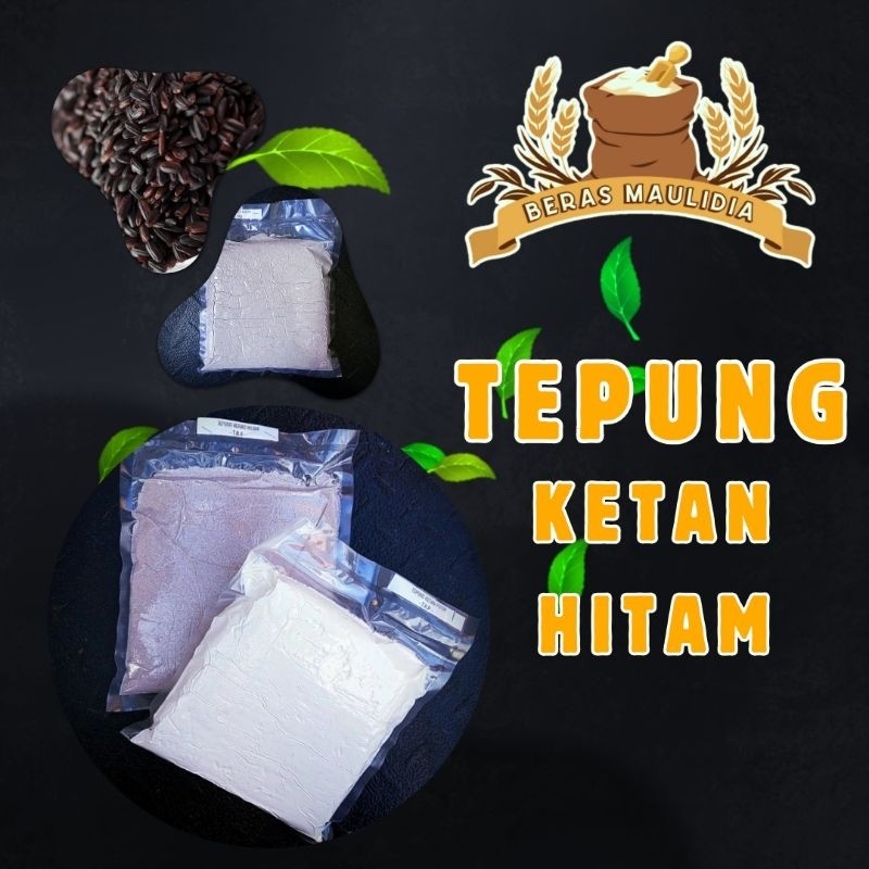 

Tepung Ketan Hitam Asli Kemasan Vacuum 1kg