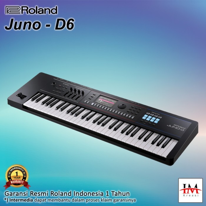 Roland Juno D6 / D-6 / Juno D 6 Synthesizer Keyboard