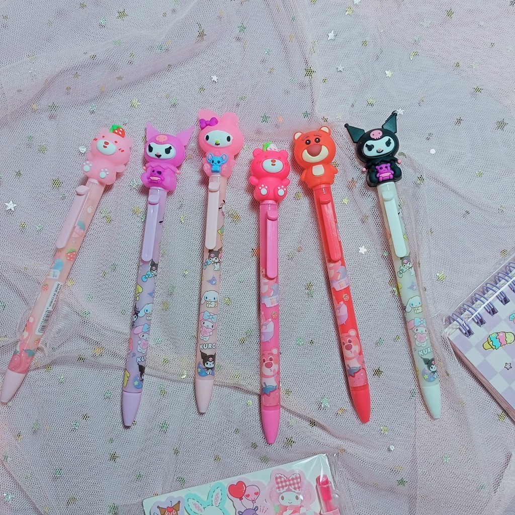 

Cod Bolpoin GEL SANRIO 1pcs / bulpen GEL MEKANIK POLA LUCU SANRIO LOTSO MELODY / Bulpoin GEL / Alat tulis sekolah