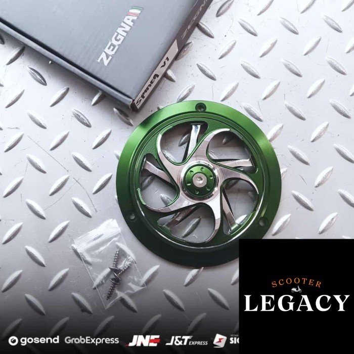 Cover Fan Spinner ZEGNA CF-02 Baling Shuriken Bintang Vespa Sprint Primavera S LX LXV GTS 3V Iget