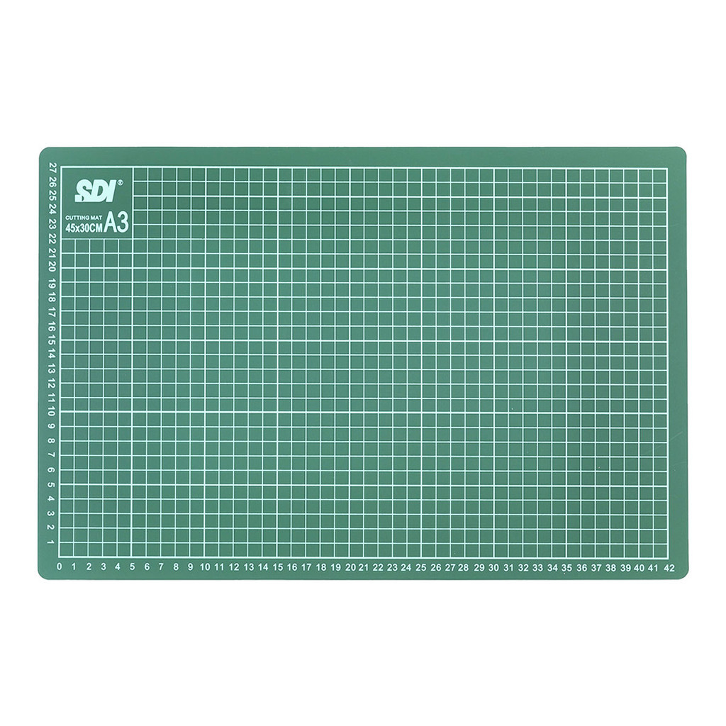 

SDI Cutting Mat Self Healing A3 Hijau Alas Pemotong Cutter
