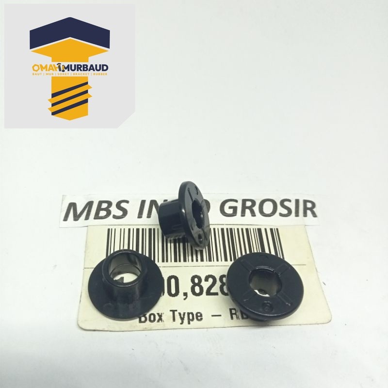 RING BUSING BOSH BOS M6 BAUT 10 RING PLASTIK RING TAMENG KENALPOT UNIVERSAL