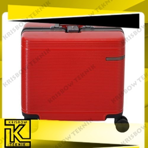 Luggo Spectrum Koper Luggage Koper Tas Jalan-Jalan Travel Bag Tas Roda - Merah, 16 inci