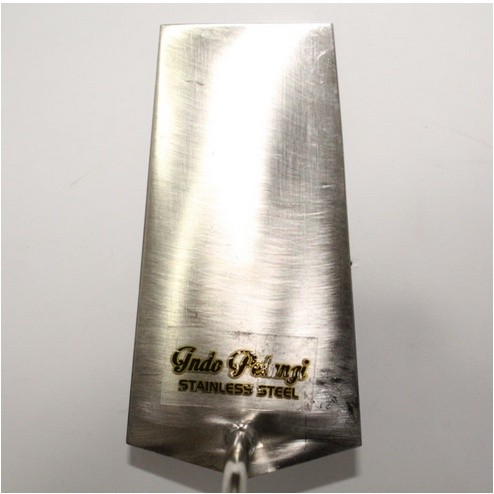 [PROMO] Cetok Semen Kotak Stenlis / Cetok Semen Stainless Kecil - Besar / Sendok Semen Stainlis Kota