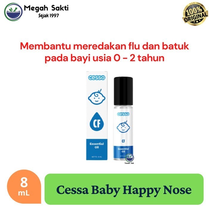 Cessa Baby Cough n Flu Pereda Batuk Dan Pilek Bayi - Essential BIRU