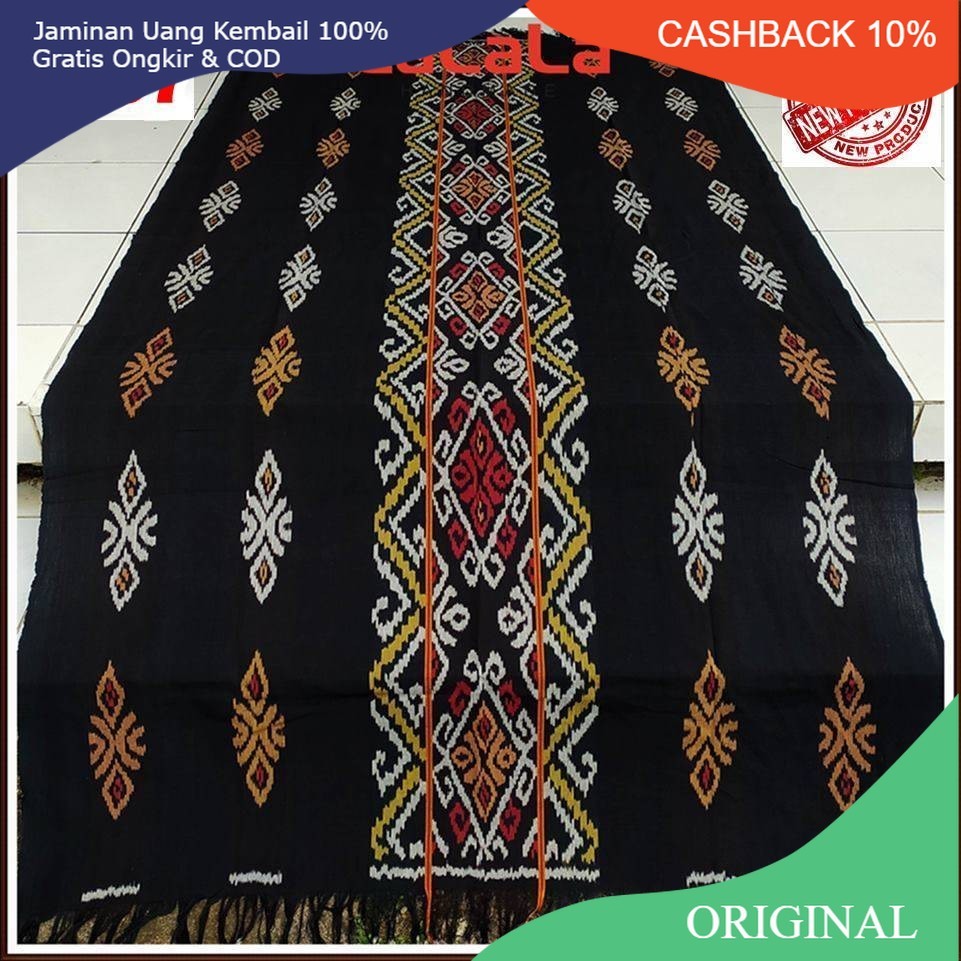 READY Kain Tenun Ikat Blanket Etnik Asli Motif Sumba NTT Asmat Lombok Papua Dayak Toraja Bali Jepara