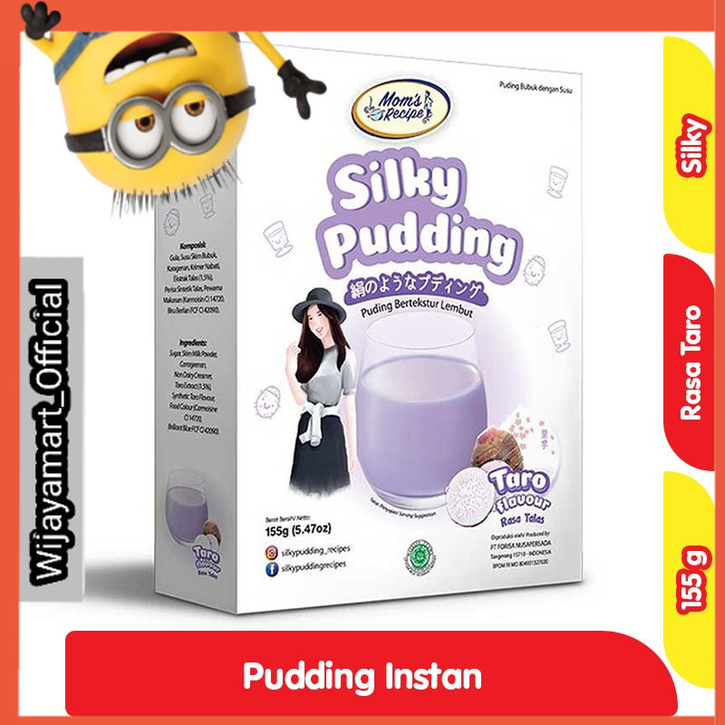 

Mom's Recipe Silky Pudding Instan Taro 155 g