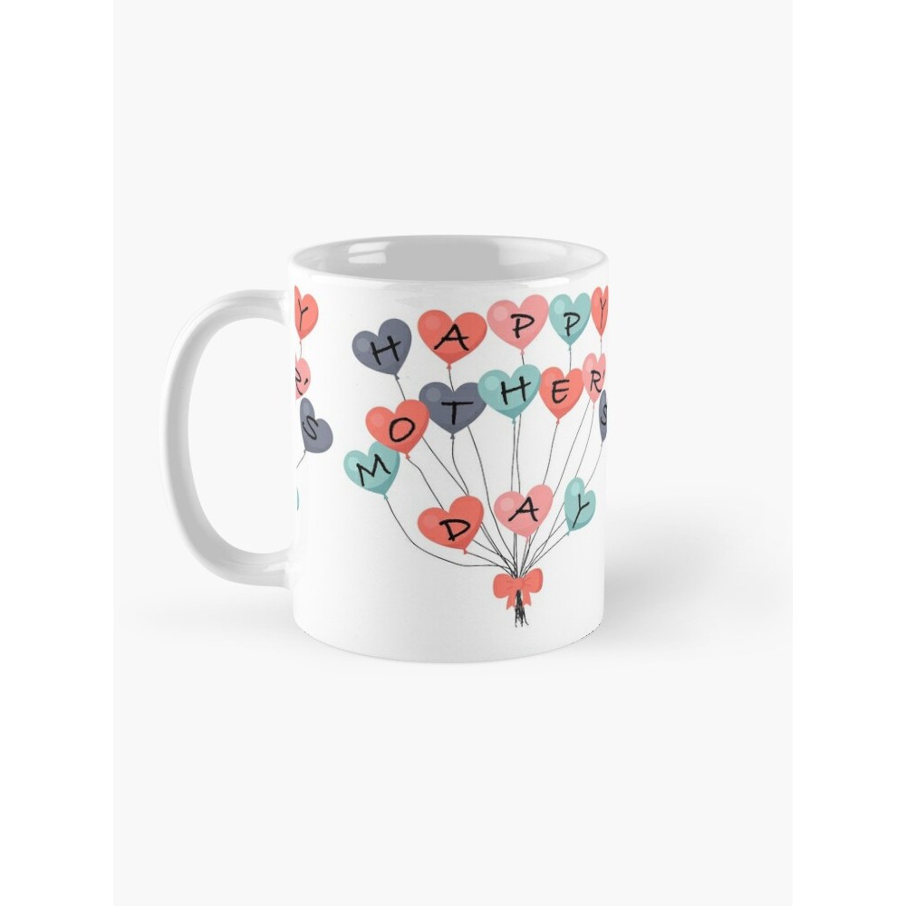 Gelas Mug Happy Mother's Day Balloon Coffee Mug Happy Mother's Day edition