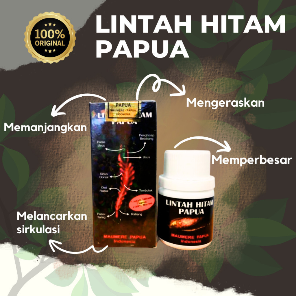 MINYAK LINTAH HITAM PAPUA ASLI 100% ORIGINALGratis ongkos kirim (HANYA MENJUAL PRODUK ORIGINAL) ORIG