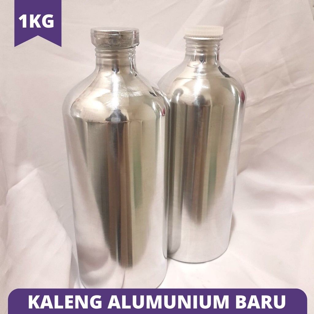 KALENG ALUMUNIUM 1000ML | KALENG BARU | BIBIT PARFUM