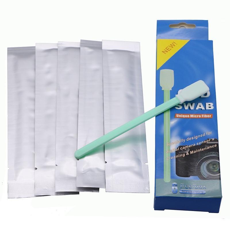 6PCS Cleaning Swab Sensor Camera 16mm / Swab Pembersih Sensor Kamera CMOS Dry Wet / Cleaning Swab Se