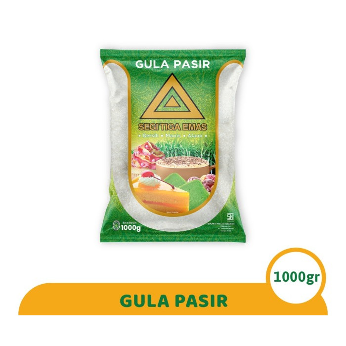 

Gula Pasir Segi Tiga Emas 1 Kg Termurah