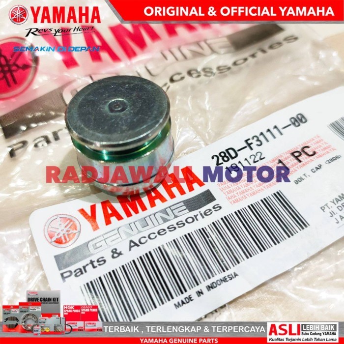 Baut Tutup As Shock Depan Mio Smile, Xeon GT 125 Asli Original Yamaha BERKUALITAS