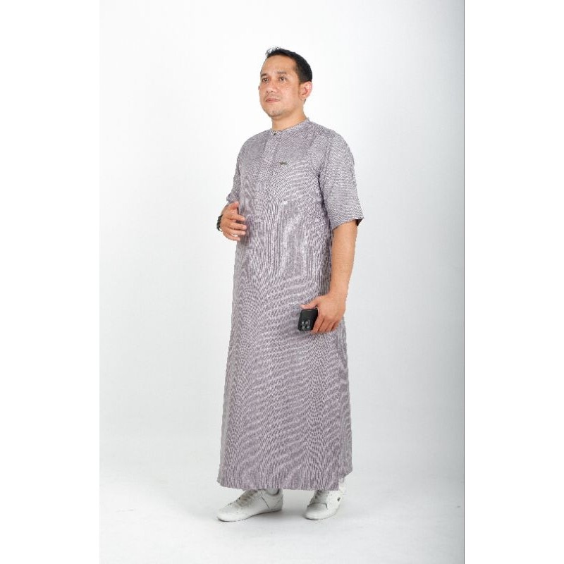 Jubah lengan pendek Dz 150 Jubah Pria Dewasa Lengan Pendek Dazick