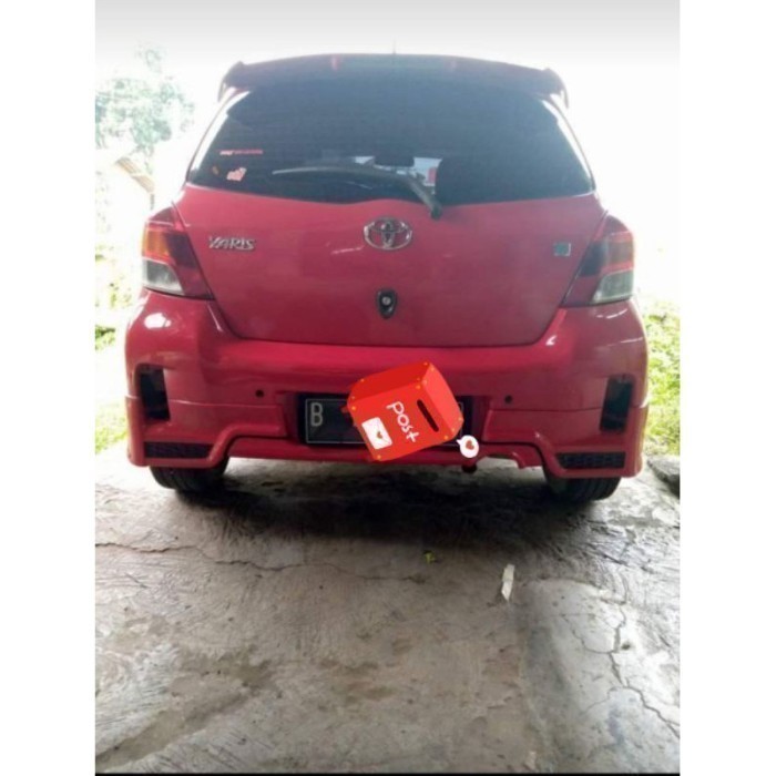 BODYKIT yaris bakpao 2006-2011 yaris upgrade bumper yaris