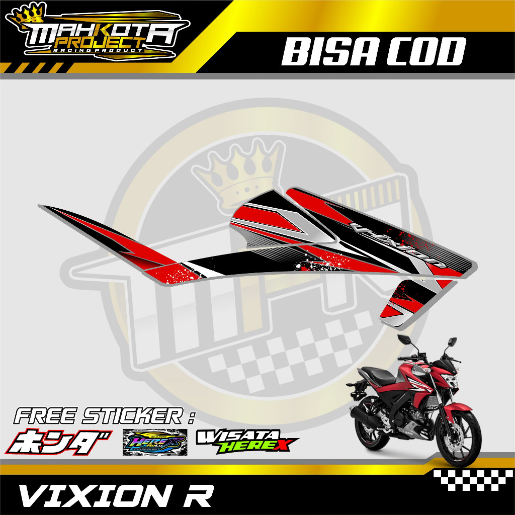 STRIPING VARIASI YAMAHA VIXION R - VIXION NEW / STICKER LIST VARIASI MOTOR VIXION R - VIXION NEW
