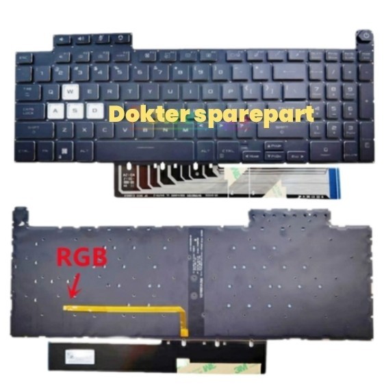 keyboard frame TUF Gaming F15 FX507 FX507ZM