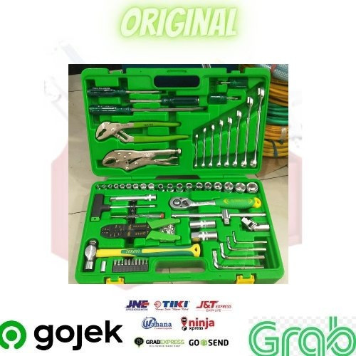TEKIRO Mechanic Tools 100 PCS - TOOL SET 100 PCS LENGKAP