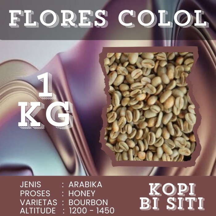 GreenBean Arabika Flores colol Hooney Proses