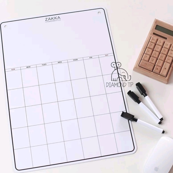 

Magnetic Schedule Board. - Kotak