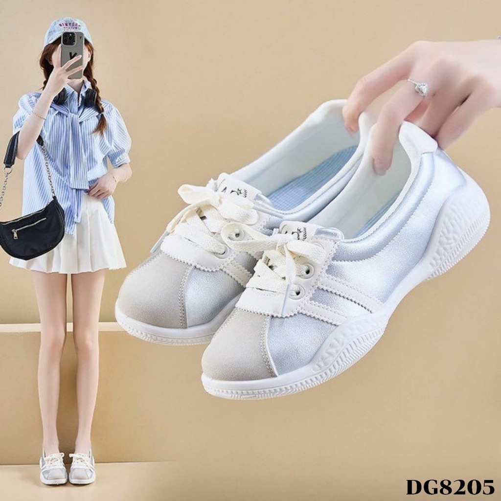 BS Sepatu Sneakers Wanita Korean Kekinian DG8205