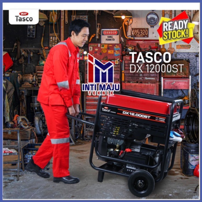 Genset Listrik Gasoline TASCO DX 12000 Generator Genset Bensin Tasco