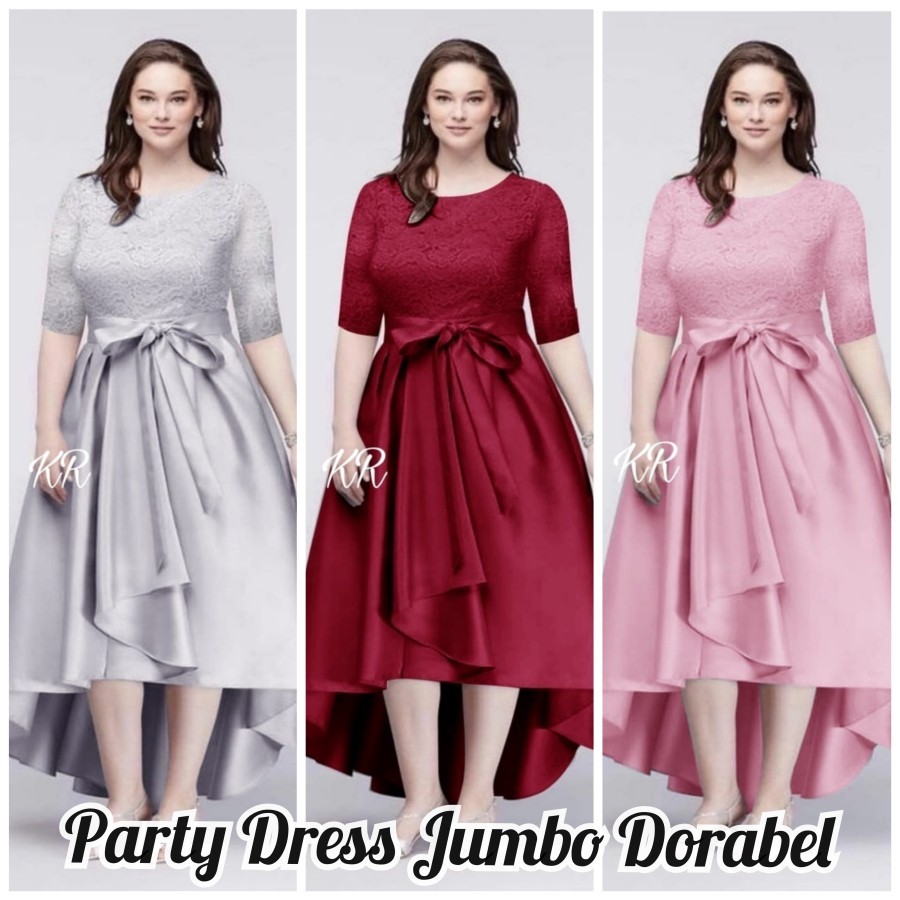 COD - DORA BAJU WANITA NATAL KOTREANSTYLE - BAJU DRESS PANJANG ELEGAN MODERN PESTA NATAL KOREA - Lon